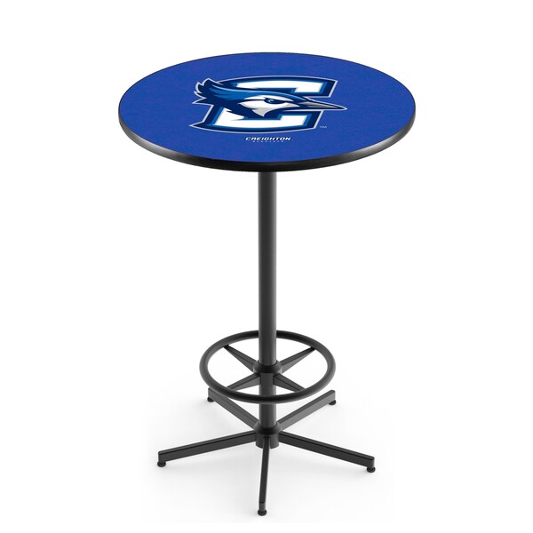 42" Black Creighton Pub Table